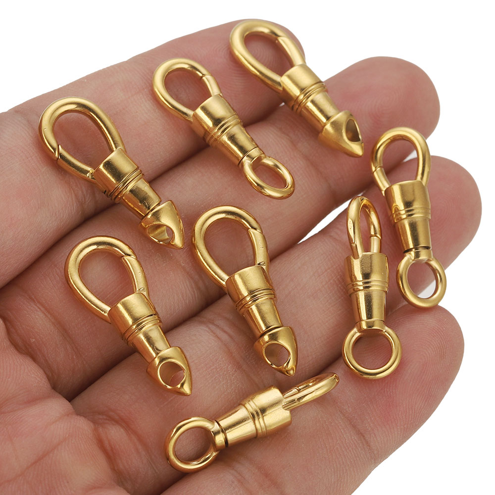 Jewelry Making Articles - 2 szt./partia Zapięcia do breloczków ze