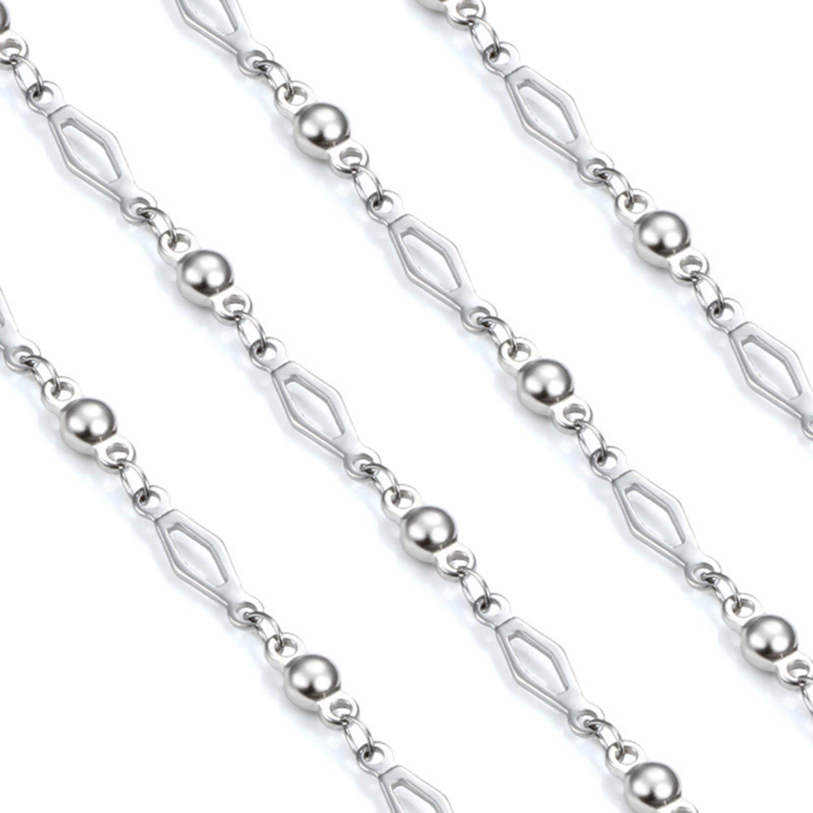 Chain Roll Cable - Łańcuszek do samodzielnego tworzenia biżuterii, koraliki,