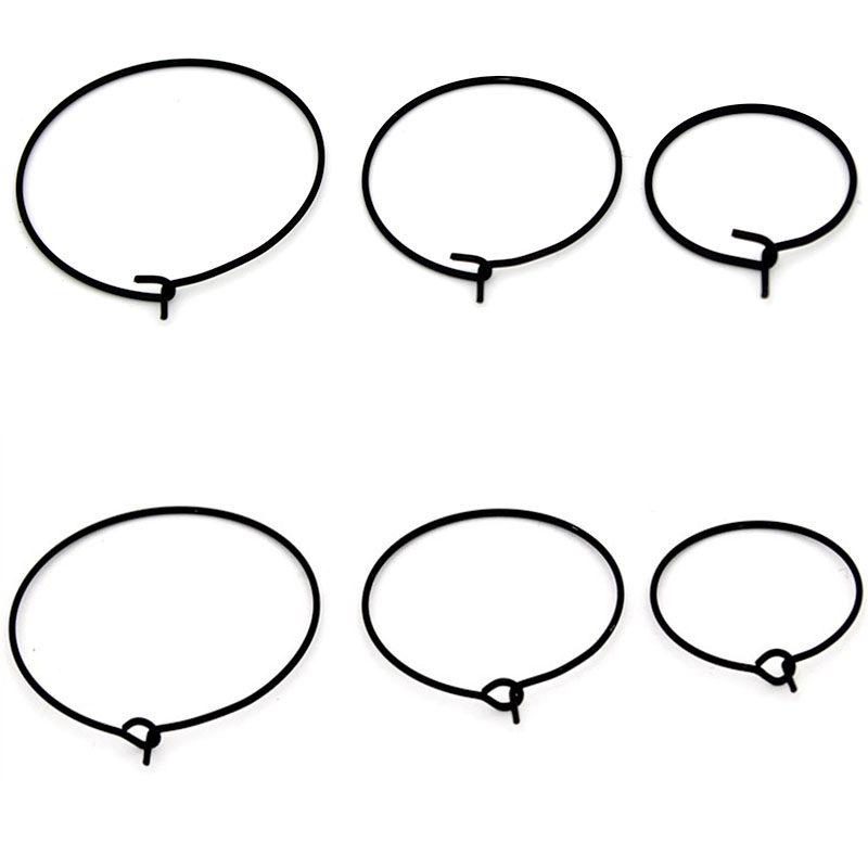 Jewelry Making Loops - 20 szt. 20mm 25mm 30mm Stal
