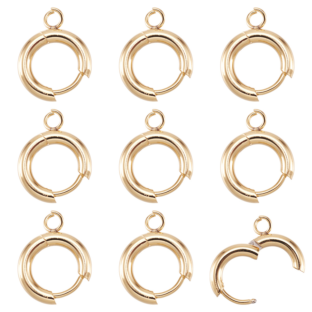 Jewelry Making Loops - 10 szt. Haczyki do kolczyków typu