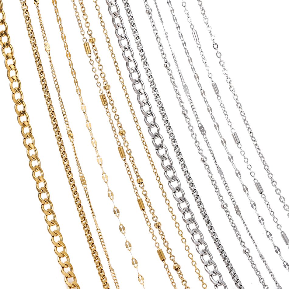 Chain Roll Cable - 2 m/rolka wysokiej jakości łańcuszek krzyżowy