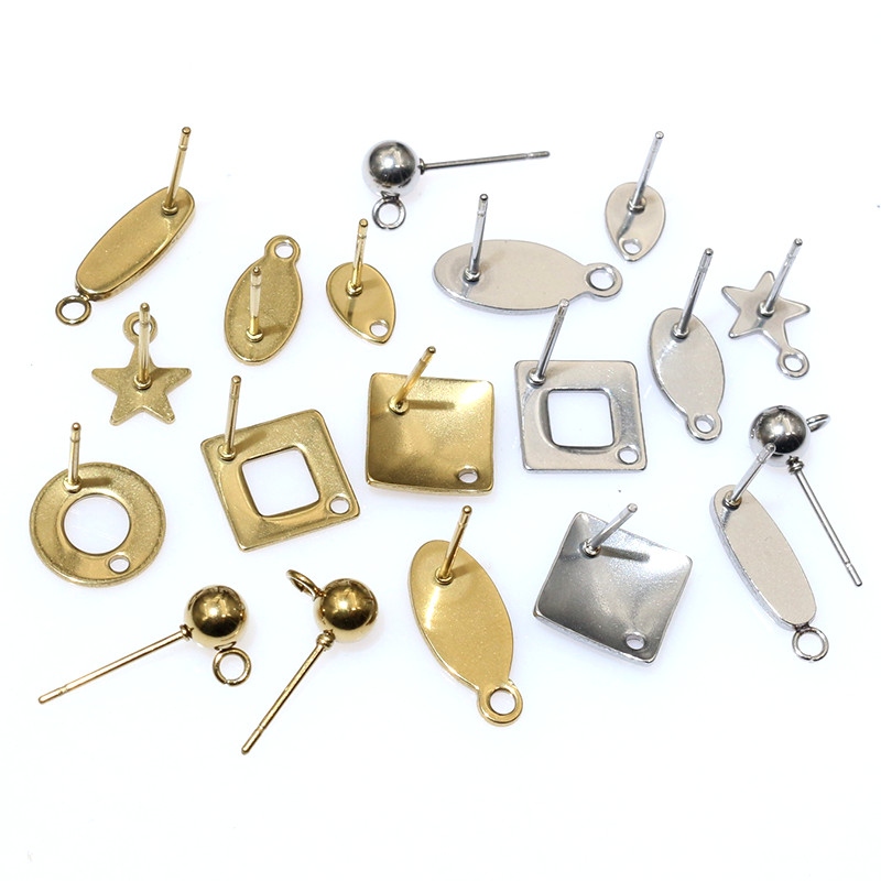 Jewelry Making Articles - 20 szt. Rękodzieło ze stali nierdzewnej