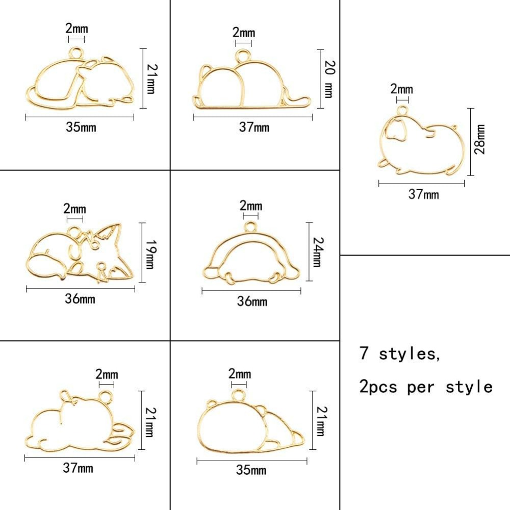 14szt Hibernator Theme Open Be – Jewelry Making Loops recenzja i cena