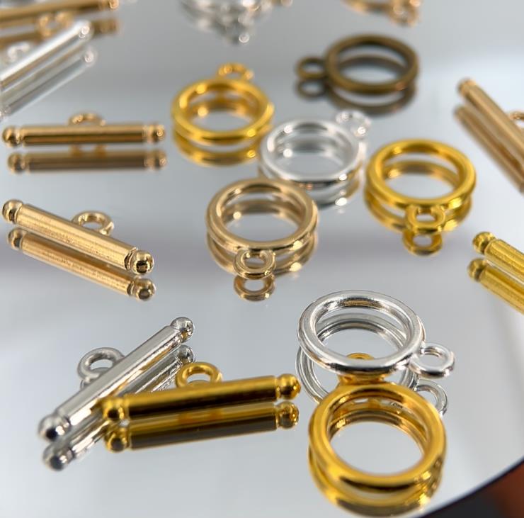10 Zestawów/partia Metalowe Za – Jewelry Making Articles recenzja i cena