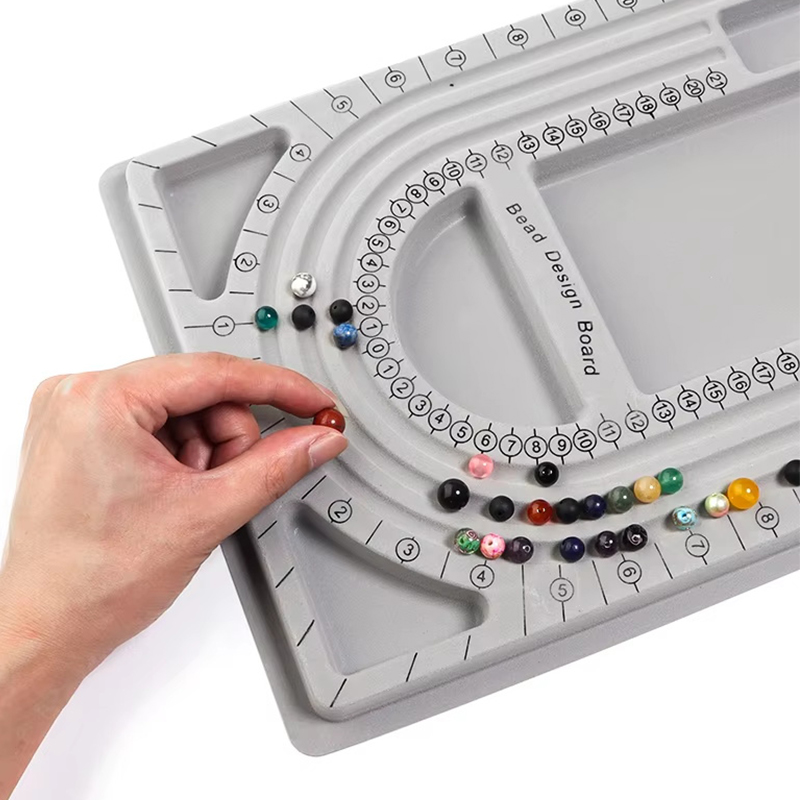 1PC Szara flokowana tablica z  – Jewelry Making Table recenzja i cena