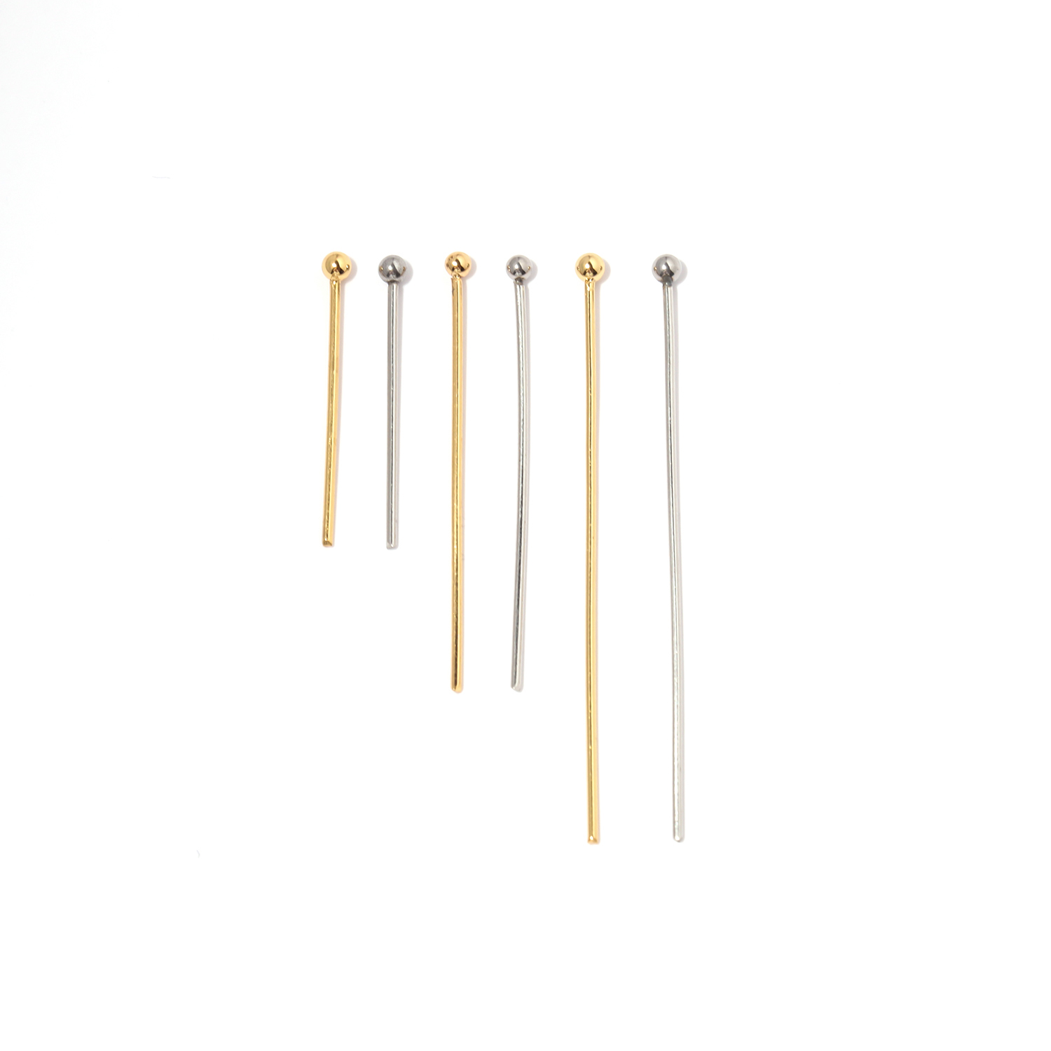 50pc metalowe zawieszki ze sta – Eyepin Ball End recenzja i cena