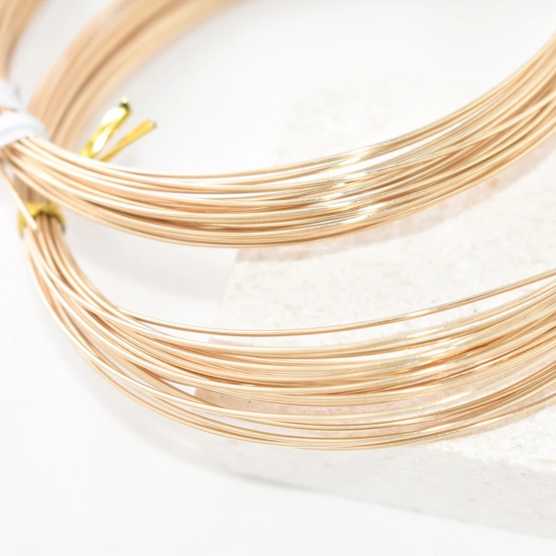 14-karatowy złoty drut okrągły – Jewelry Making Gold Wire recenzja i cena