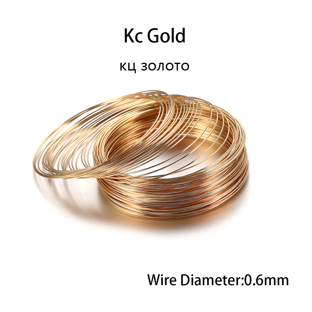 100 pętli/partia 0,6 mm Srebrn – Jewelry Making Gold Wire recenzja i cena