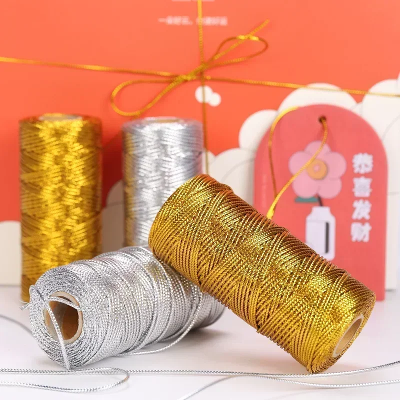 100M 1,5 mm sznurek makramowy  – Jewelry Making Gold Wire recenzja i cena