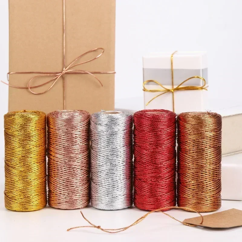 100M 1,5 mm sznurek makramowy  – Jewelry Making Gold Wire recenzja i cena