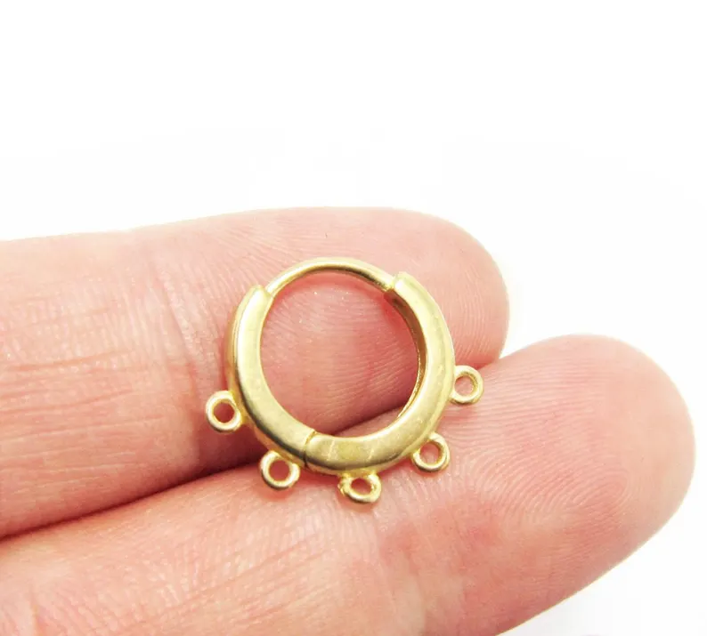 10 sztuk mosiężnych obręczy do – Jewelry Making Loops recenzja i cena