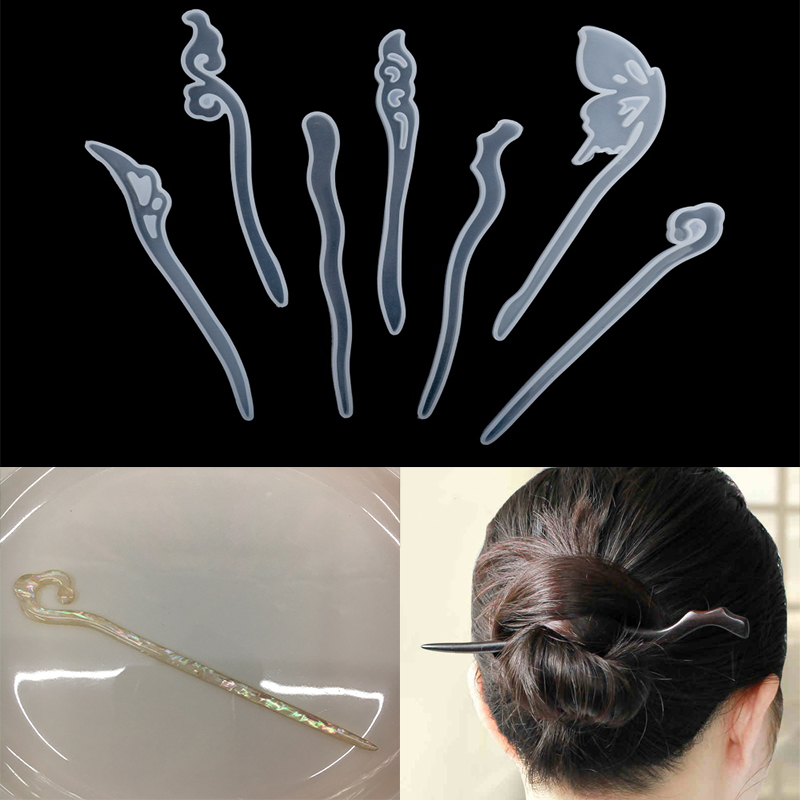 1 szt. spinka do włosów siliko – Jewelry Making Degree recenzja i cena