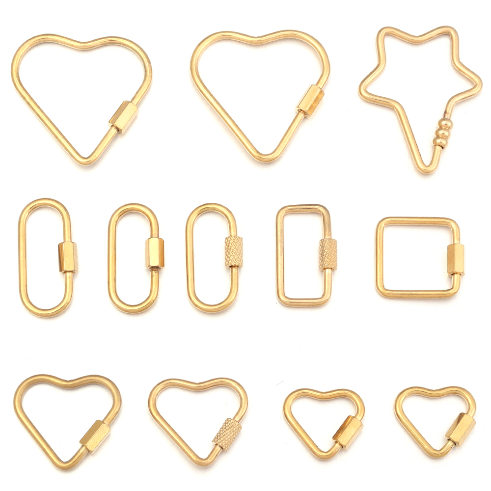 2 sztuk złota ze stali nierdze – Jewelry Making Articles recenzja i cena