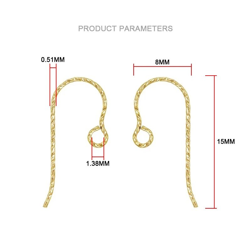 Mikro haczyki do kolczyków Spa – Jewelry Making Gold Wire recenzja i cena