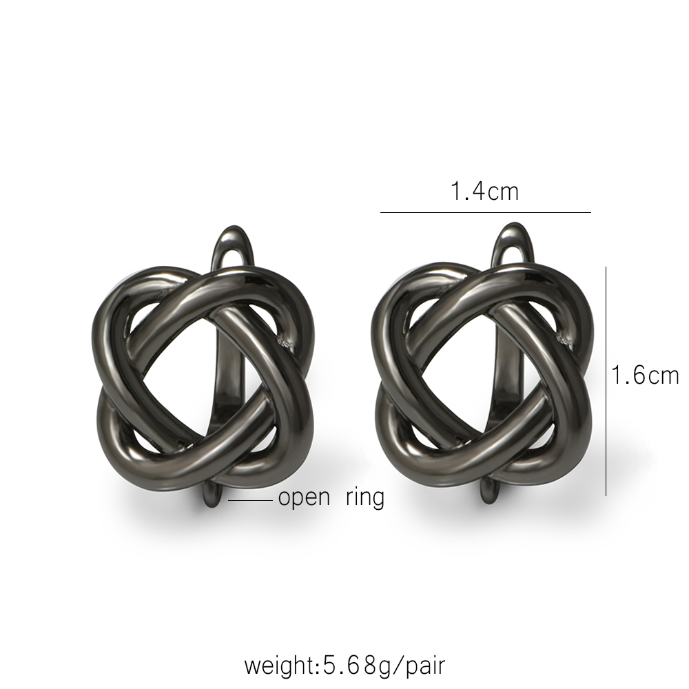 YANASI 1 Para Czarne Mosiężne  – Jewelry Making Articles recenzja i cena