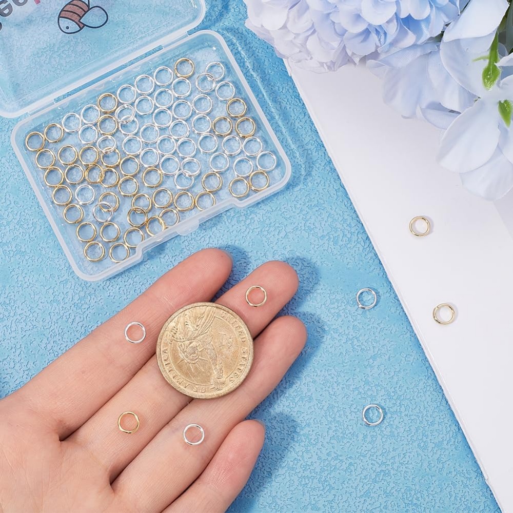 1 pudełko 80 sztuk dzielonego  – Jewelry Making Loops recenzja i cena