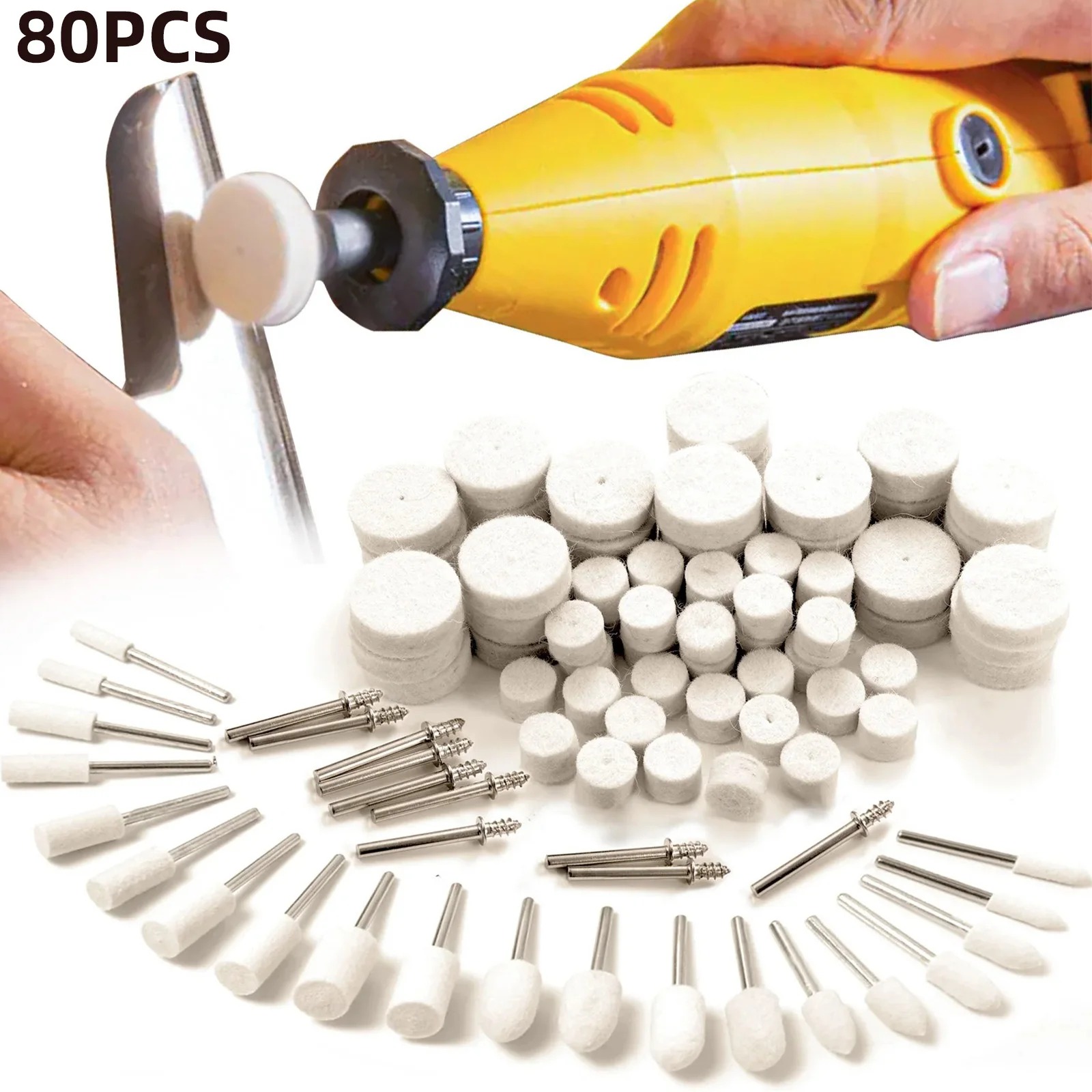 Zestaw 80 szt. filcowych tarcz – Jewelry Making Tools recenzja i cena