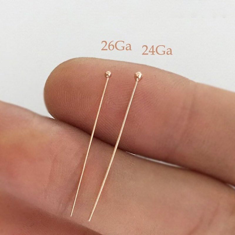 Drut z różowego złota próby 14 – Jewelry Making Gold Wire recenzja i cena