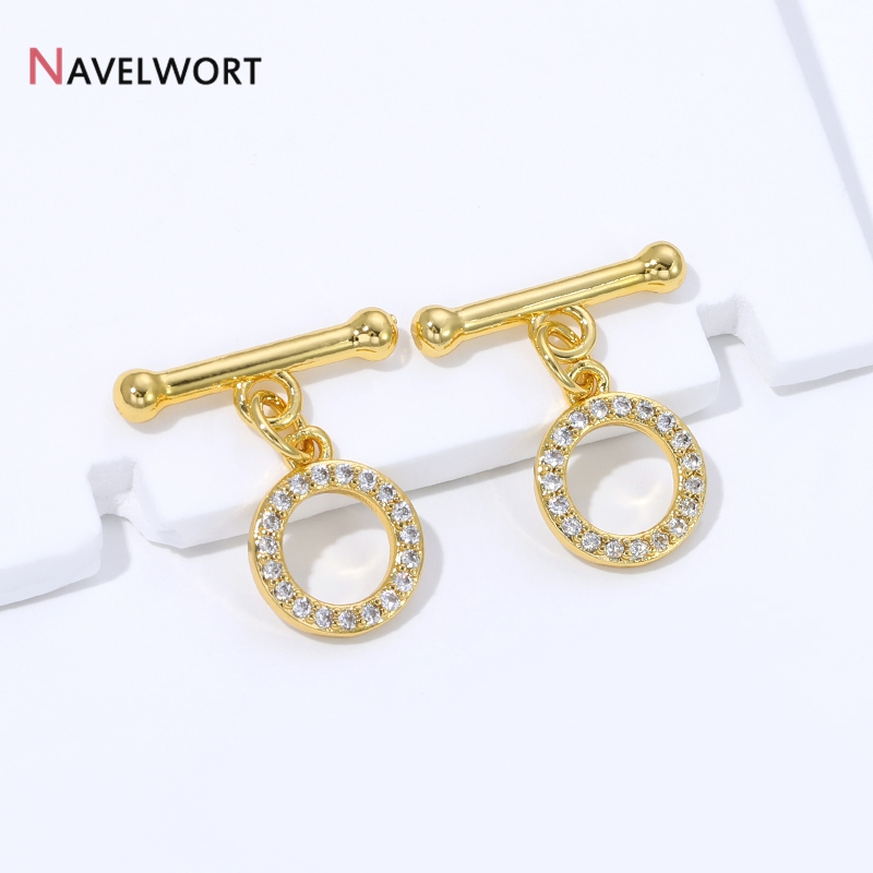 Złote (18K) pozłacane mosiężne – Jewelry Making Articles recenzja i cena